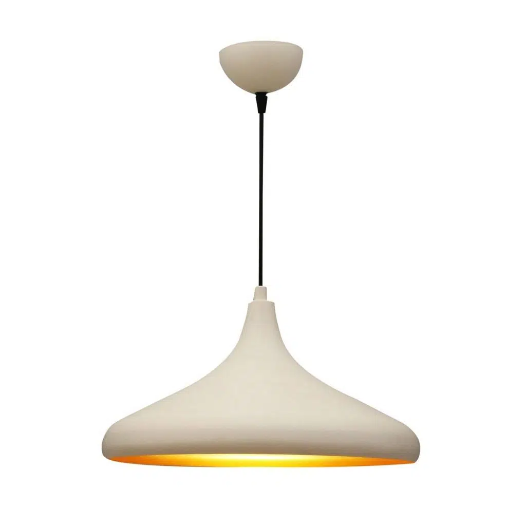 KREM İÇİ ALTIN METAL SARKIT AVİZE 35CM MUTFAK AVİZE SALON AVİZE