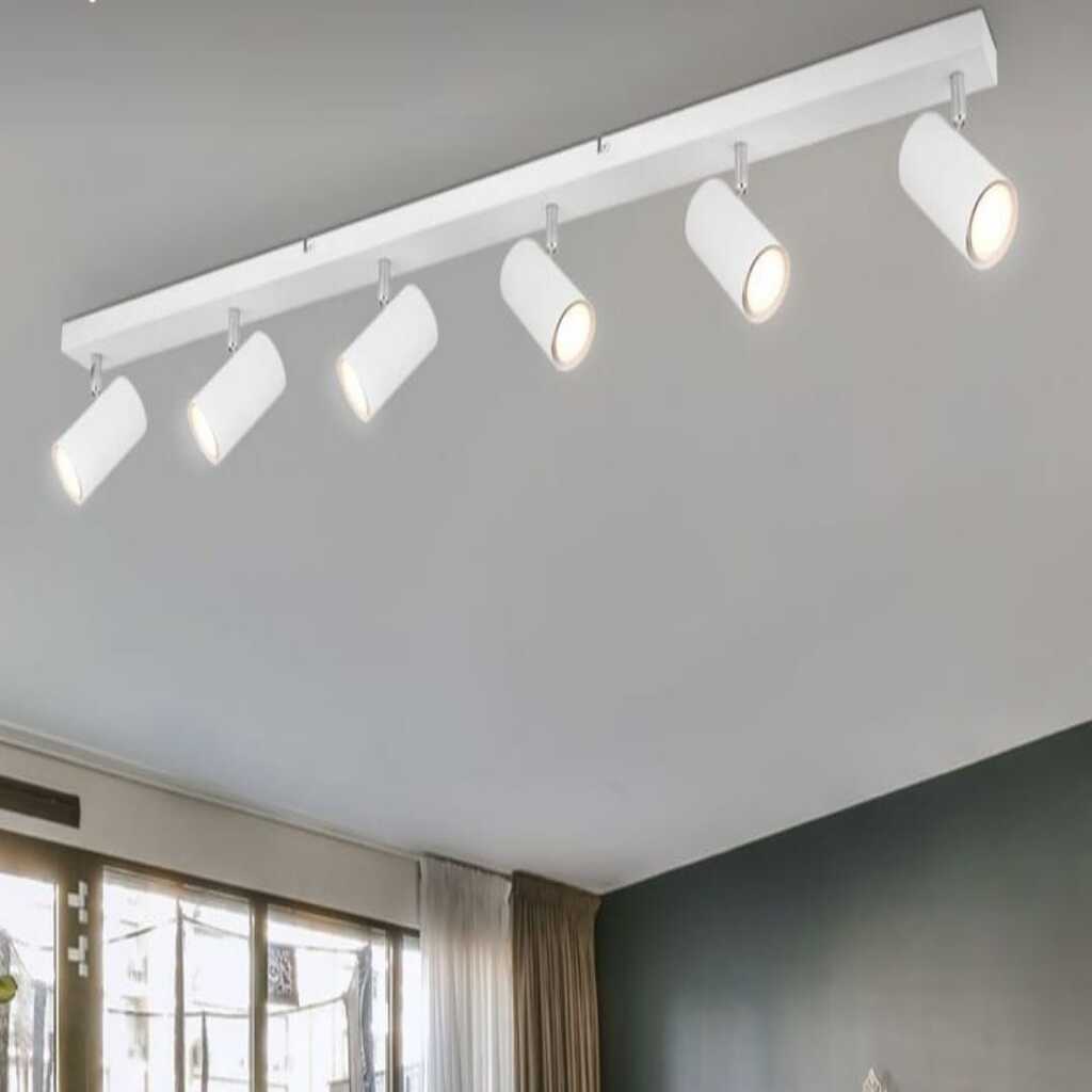 demet habek mylights 120cm metal gövdeli gün ışığı led ampullü hareketli spor modern led avize led