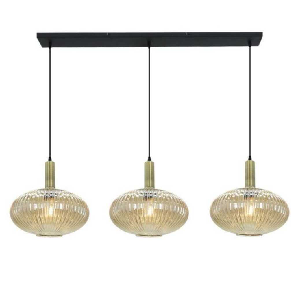 Demet habek mylights masa üstü bal camlı rustik vintage avize