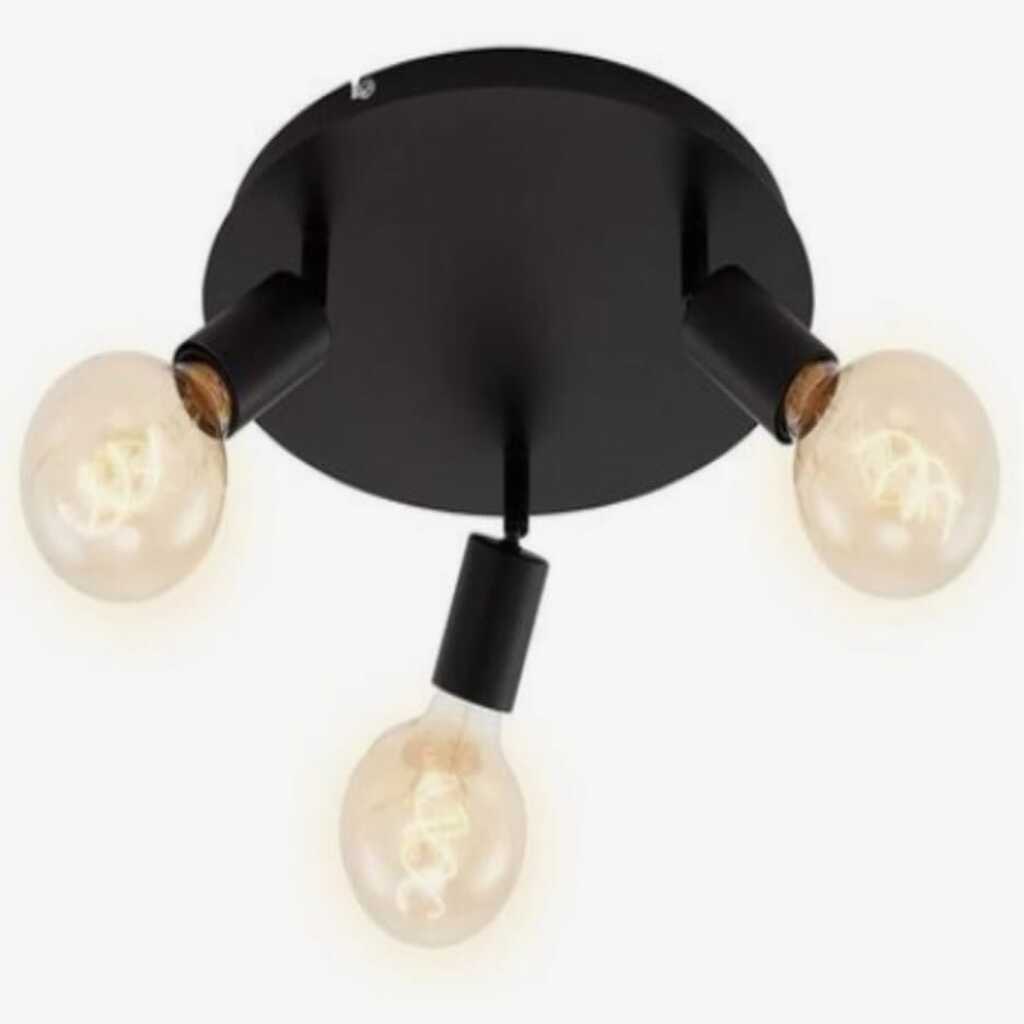 Demet habek mylights modern spor tavan plofonyer avize üçlü avize e27 duylu 