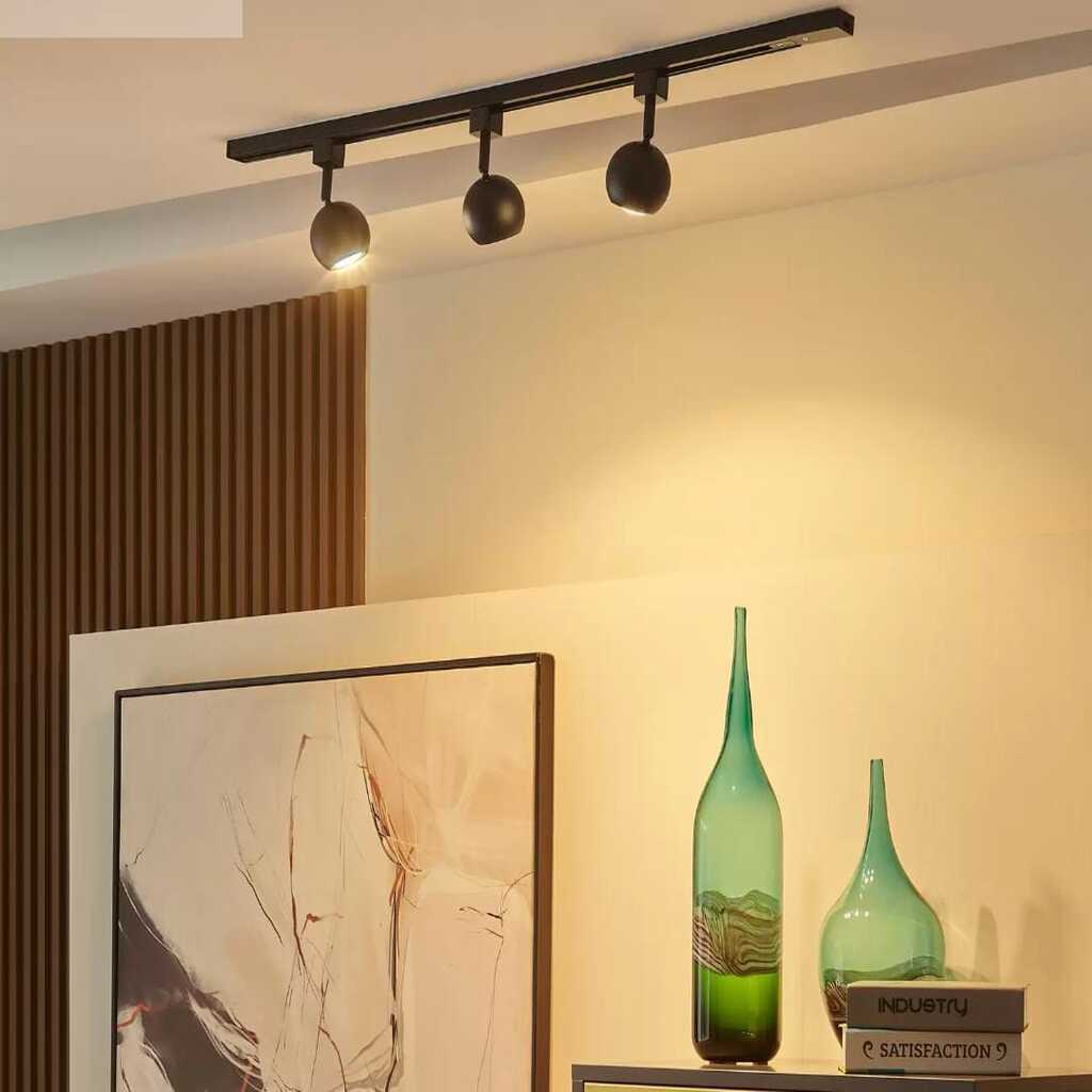 Demet habek mylights 1 MT kure ray spot gün ışığı ampullü hareketli ray spot ray avize hareketli başlık