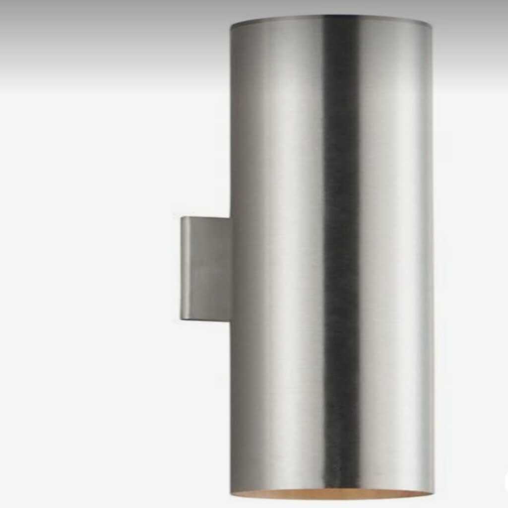 Demet habek mylights gunisigi LED ampullü çift yonlu inox LED aplik duvar aplik gece lambası