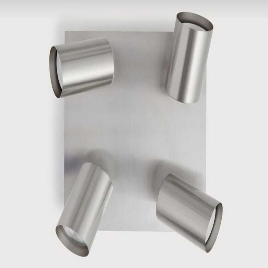 Demet habek mylights inox gün ışığı LED ampullü kare hareketli başlıklı LED spot avize