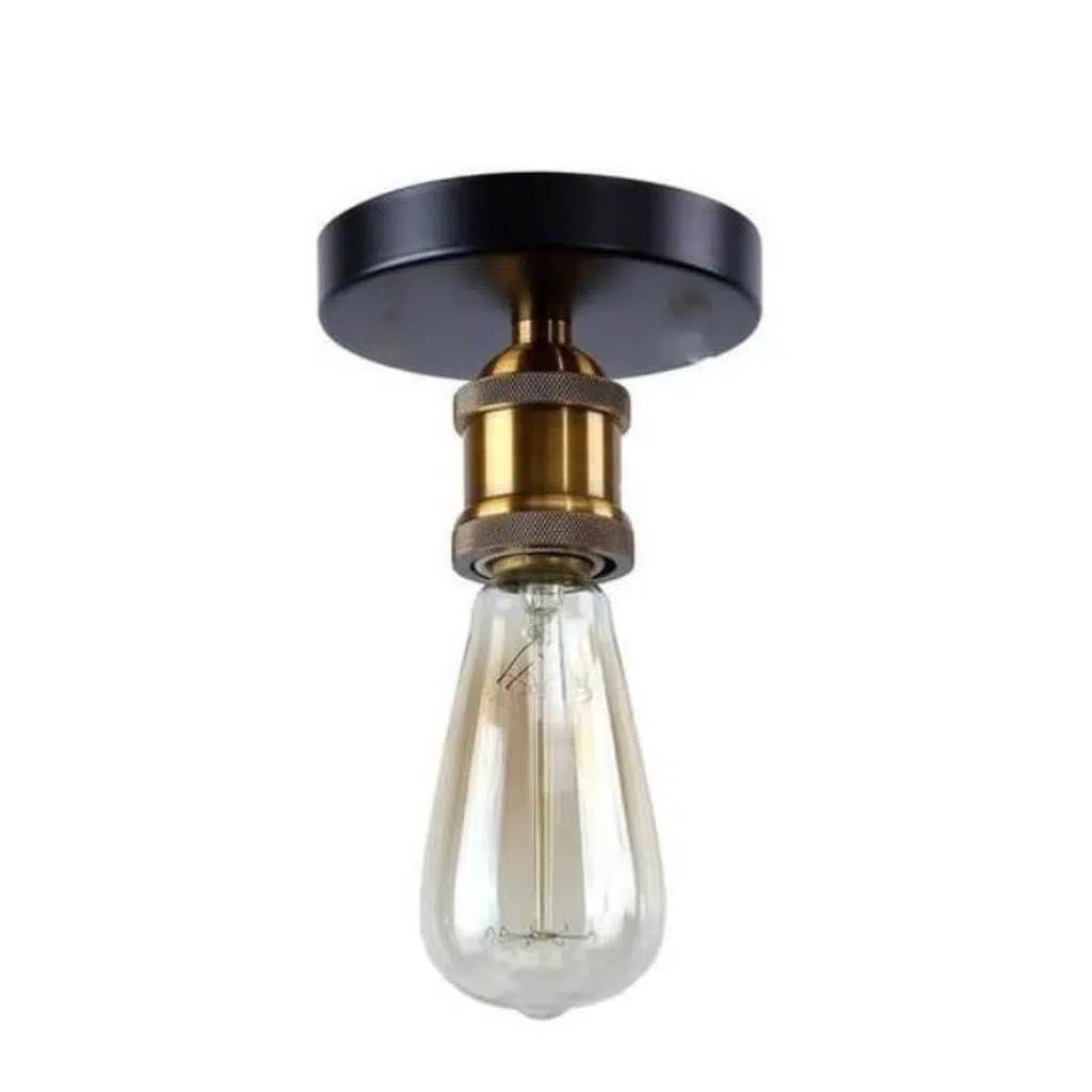 DEMET HABEK MYLİGHTS RETRO MAT GOLD METAL TAVAN AVİZE ARMATÜR APLİK 10CM