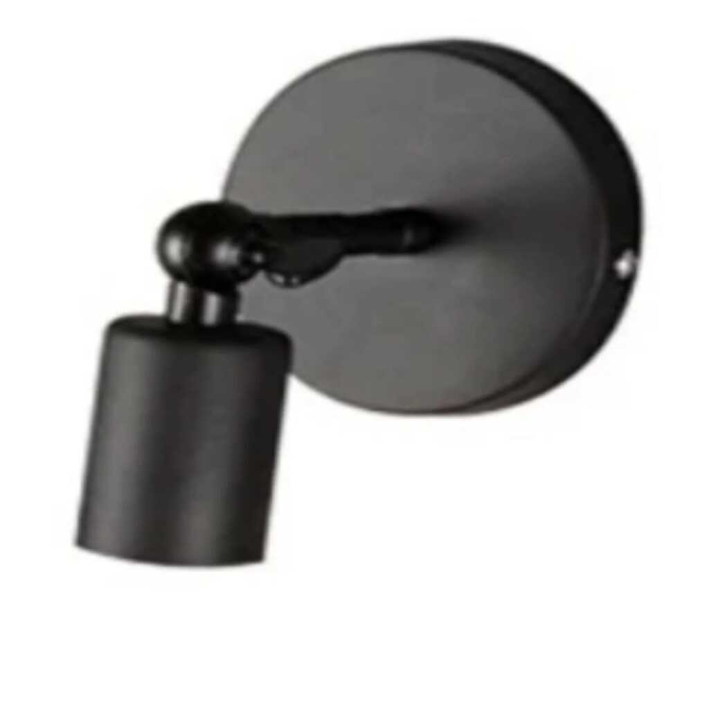 DEMET HABEK MYLİGHTS RETRO MAT SİYAH MAFSALI HAREKETLİ RUSTİK APLİK