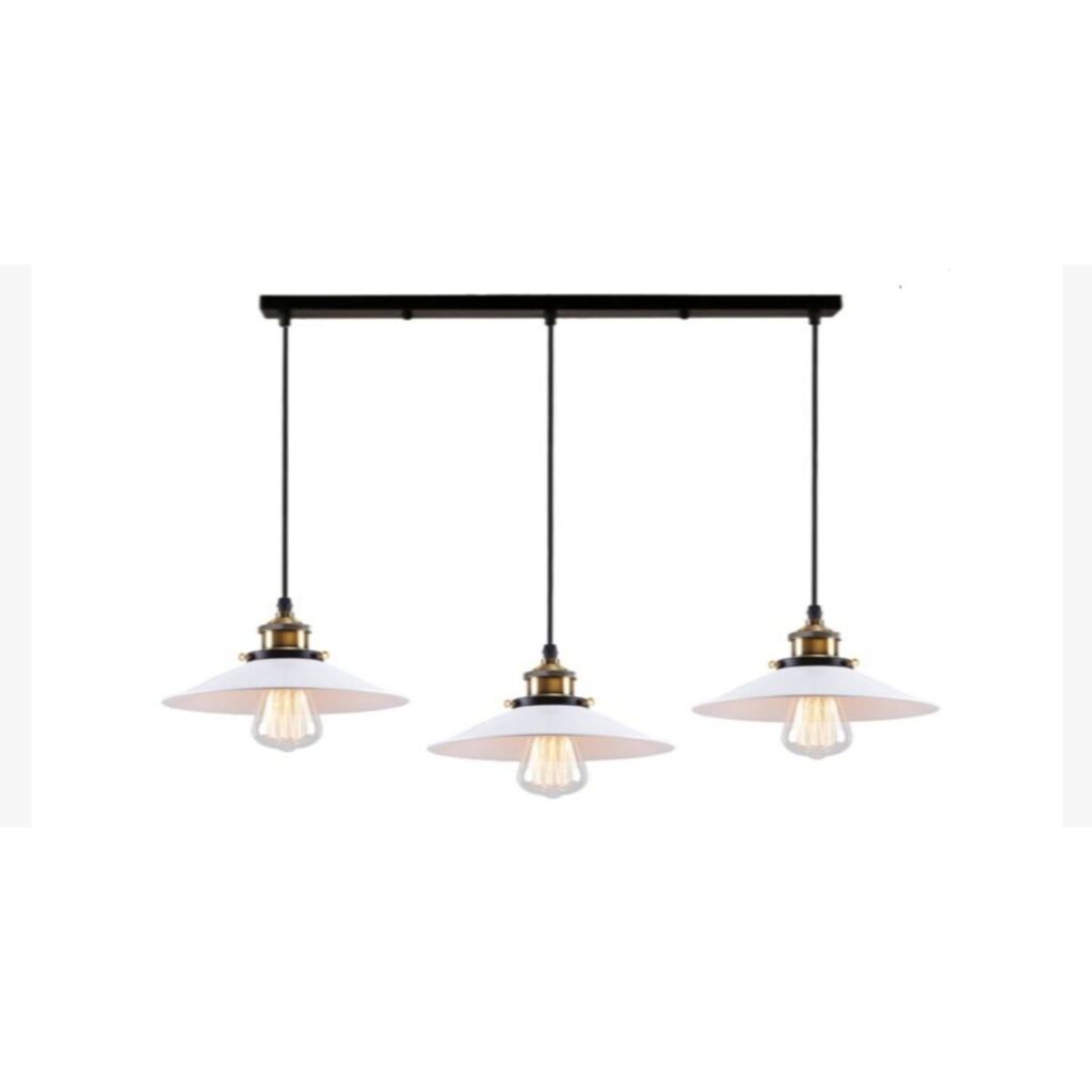 Demet Habek mylights Retor Rustik Sıralı Üçlü Avize 60 Cm En