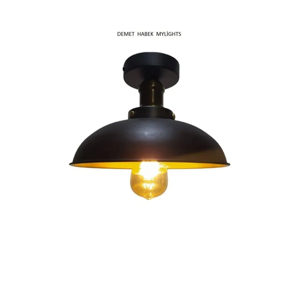 Demet Habek S S Retro Rustik Plofonyer Tavan Avize Armatür