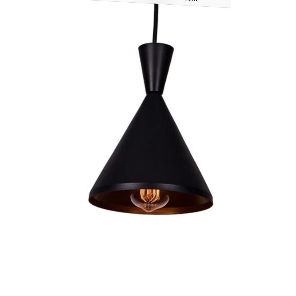 Metal Tekli Sarkıt Avize Retro Avize 18 Cm Cap