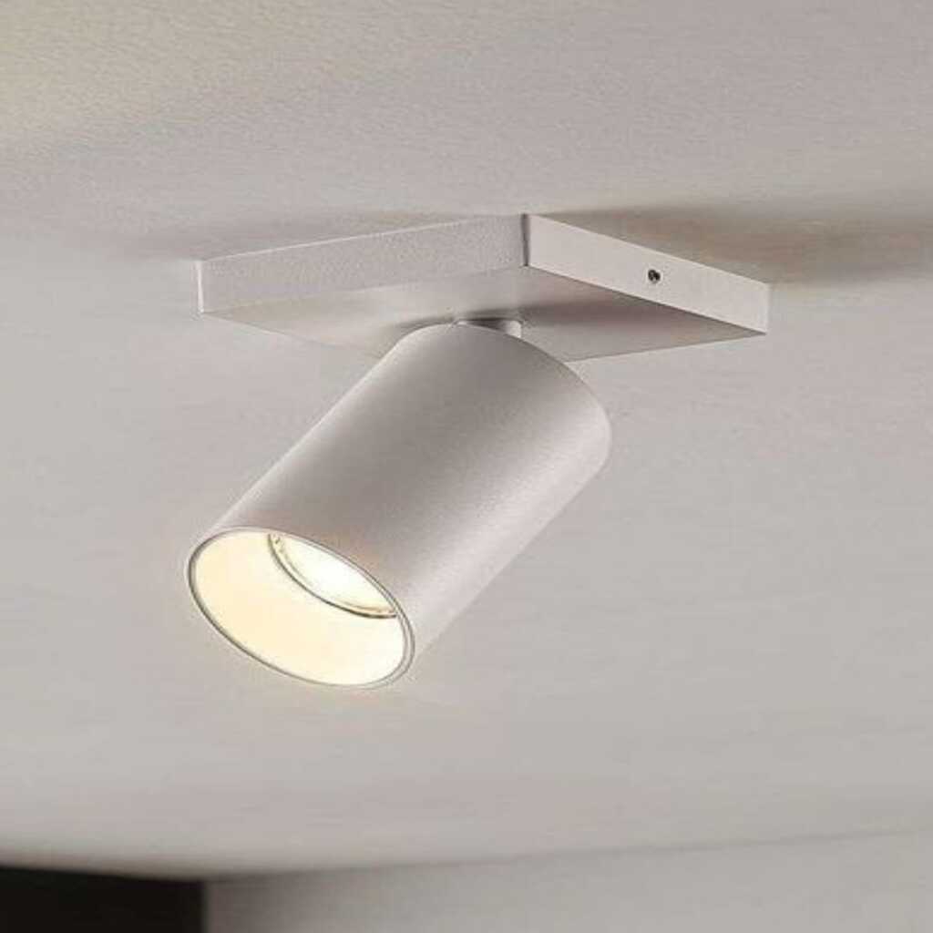 mtlights modern spor kare led spot beyaz ampulü günışığı ampullü koridor mutfak banyo salon 