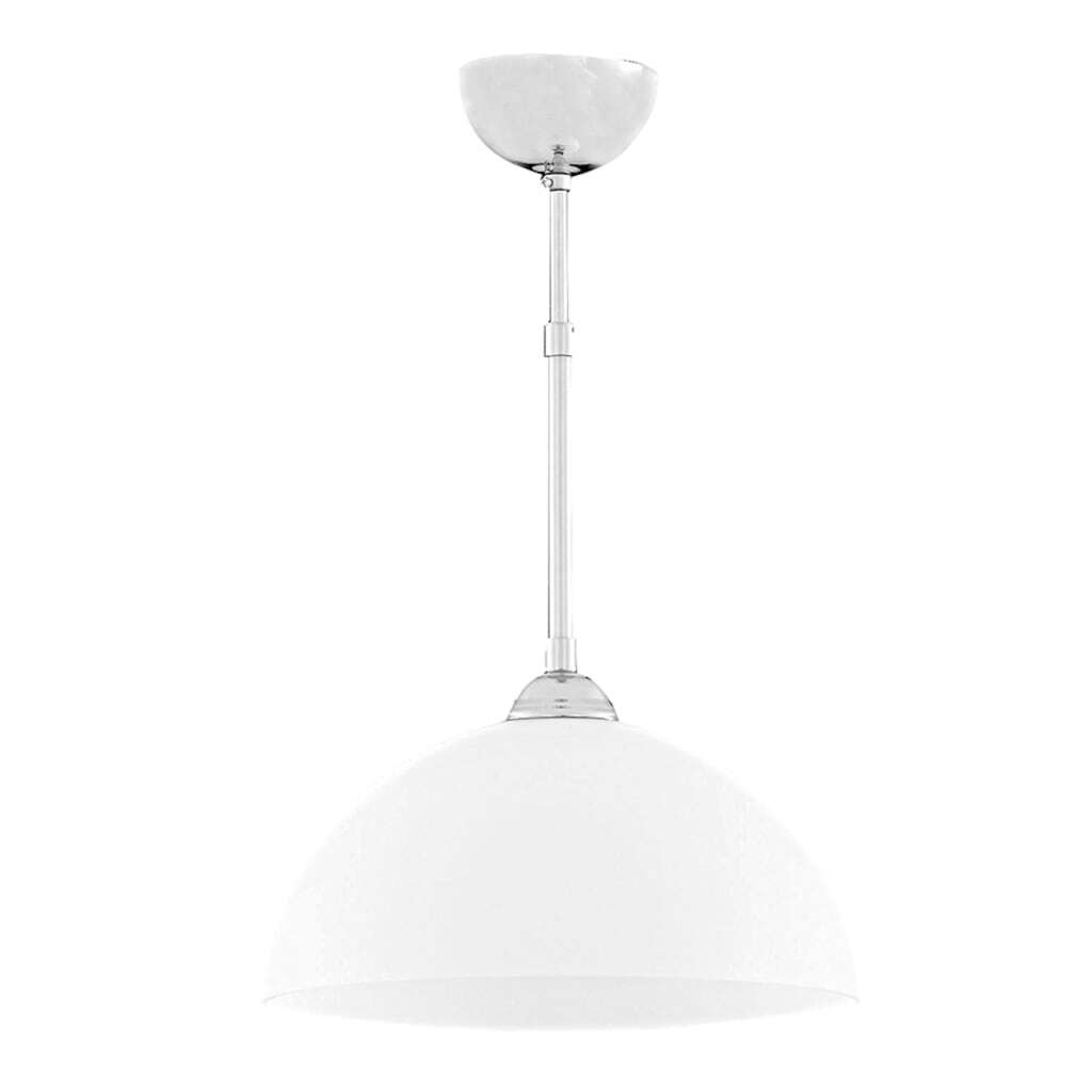 Mutfak Tekli Sarkıt Avize Beyaz Opal