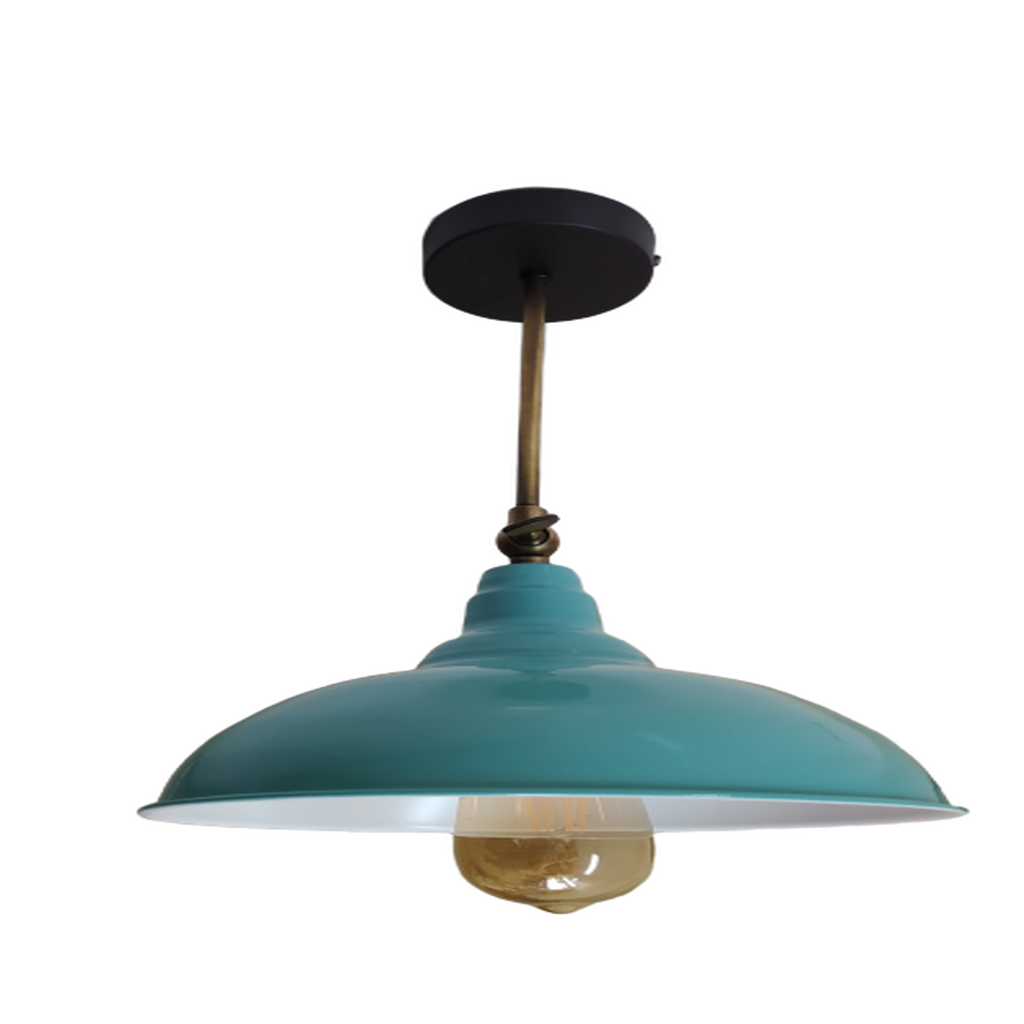 MY LİGHTS RETRO RUSTİK SU YEŞİLİ APLİK VE AVİZE