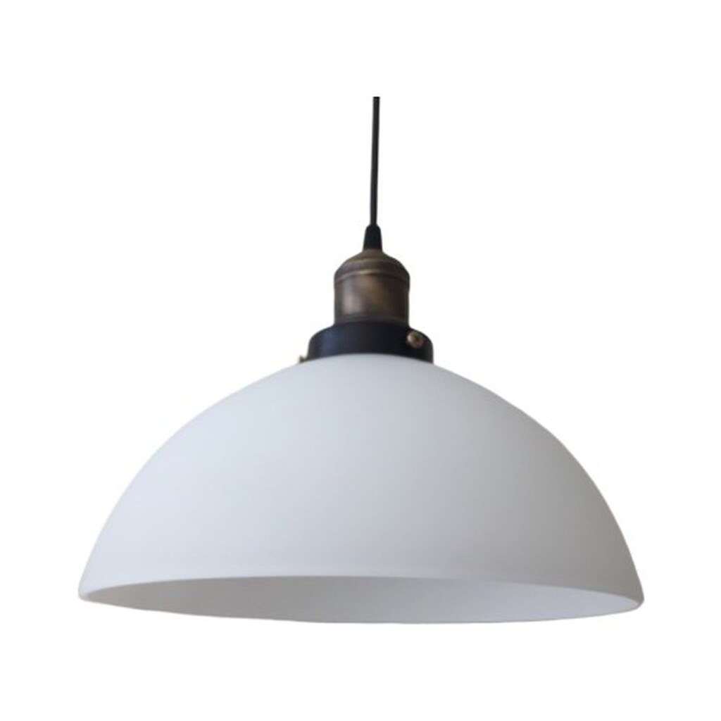 Mylight Opal Tekli Mat Bakır Askı Avize 28 cm