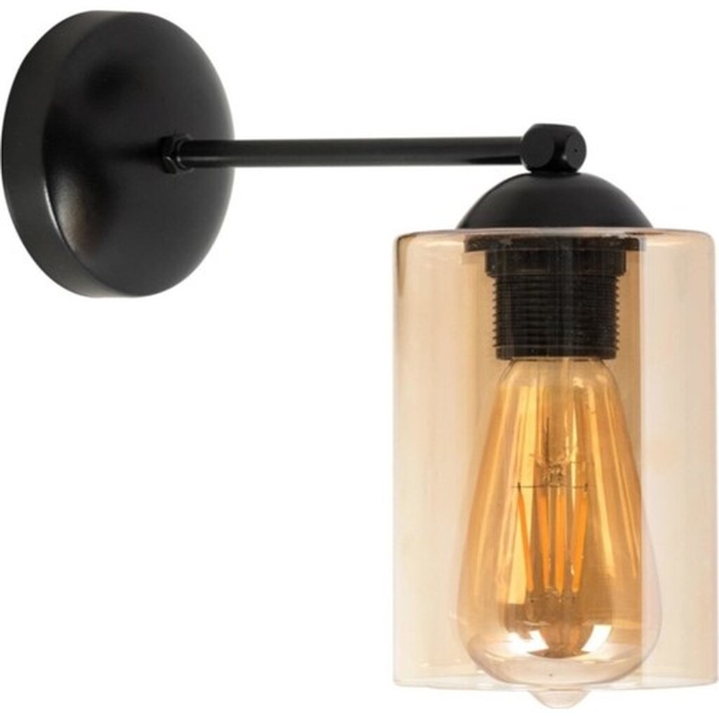 Mylight Retro Aplik Siyah Balcamlı