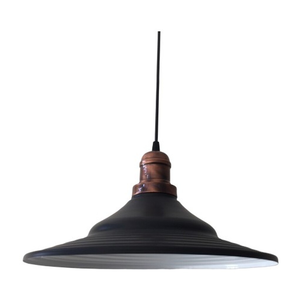 Mylight Retro Metal Sarkıt Avize 40 cm Mat Bakır Duy