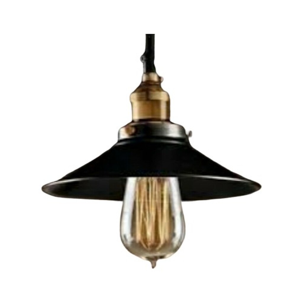 Mylight Retro Rustik Avize Siyah Eskitme Askılı