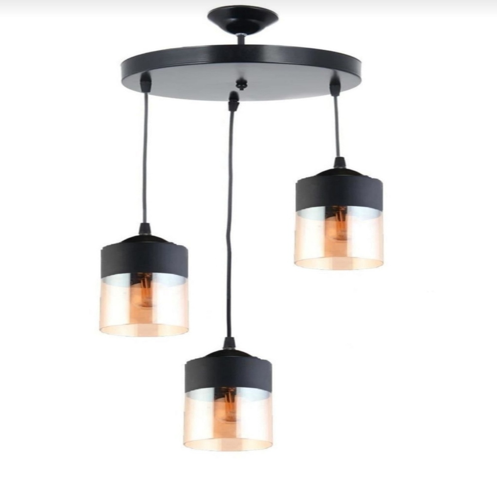 MYLİGHT RETRO ÜÇLÜ SARKIT AVİZE