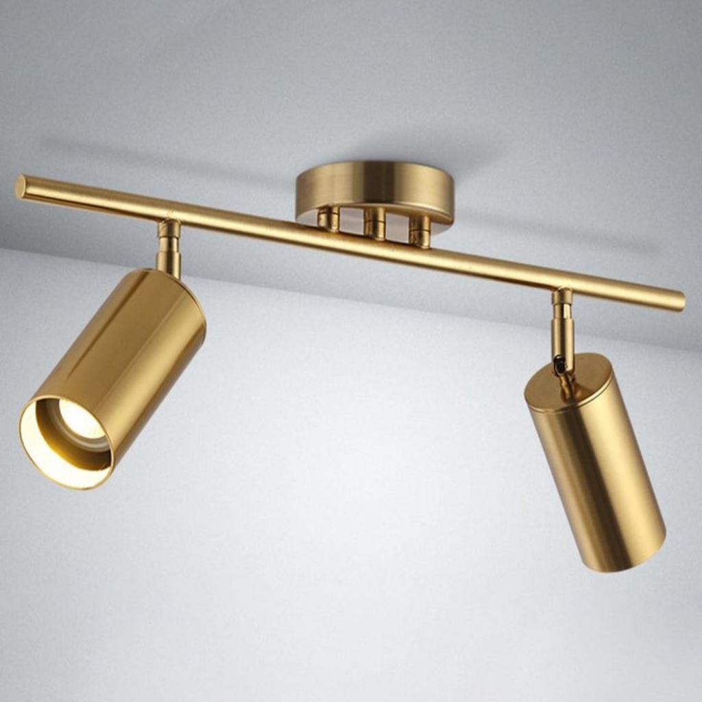 MYLİGHTS ANTİK ESKİTME GÜN IŞIĞI AMPULLÜ İKİLİ LED SPOR LED AVİZE 