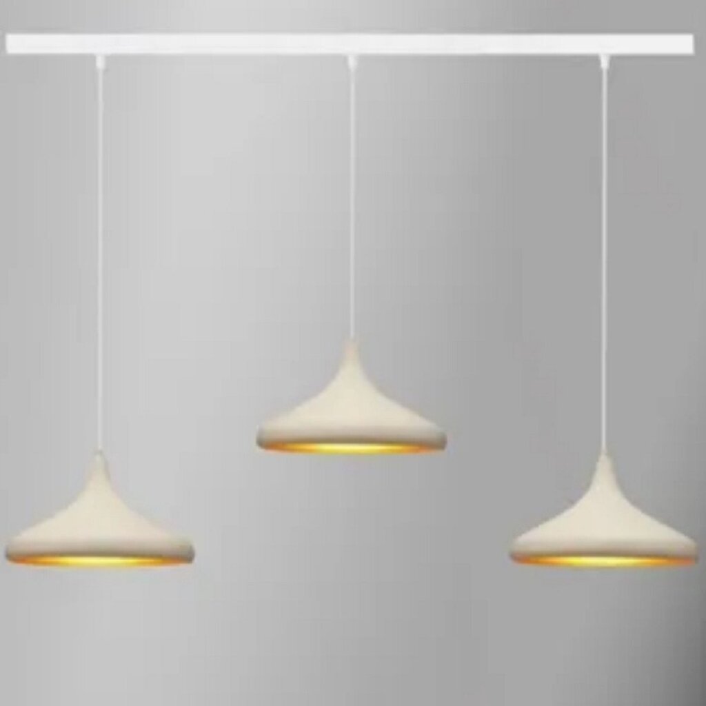 MYLİGHTS 120 CM KASA MASA ÜSTÜ SIRALI AVİZE SAKIT BEYAZ AVİZE 35CM BAŞLIKLAR 