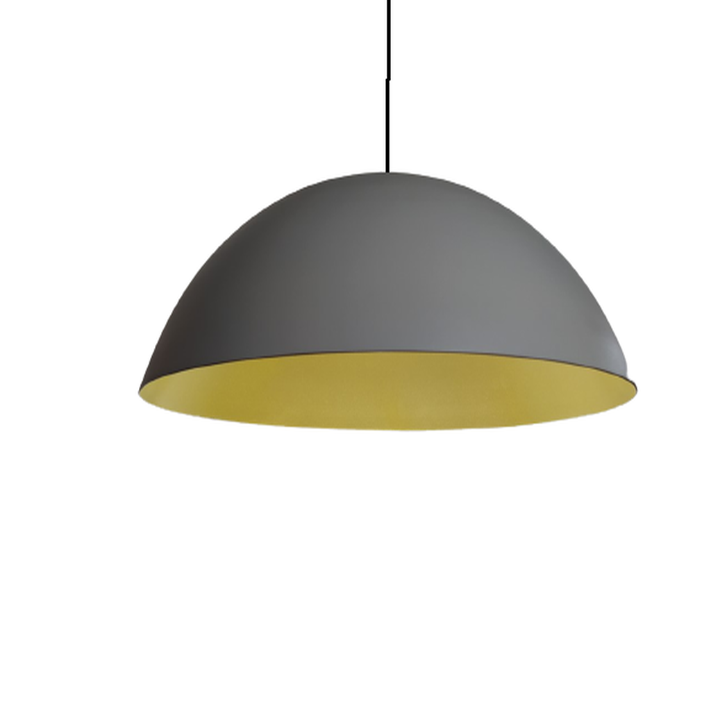 MYLİGHTS 60 CM METAL SARKIT AVİZE BEYAZ İÇİ ALTIN YÜKSEK TAVAN RETRO RUSTİK