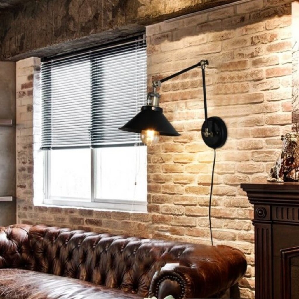 Mylights Akrobat Fişli Anahtarlı Duvar Aplik Mafsalı Gareketli