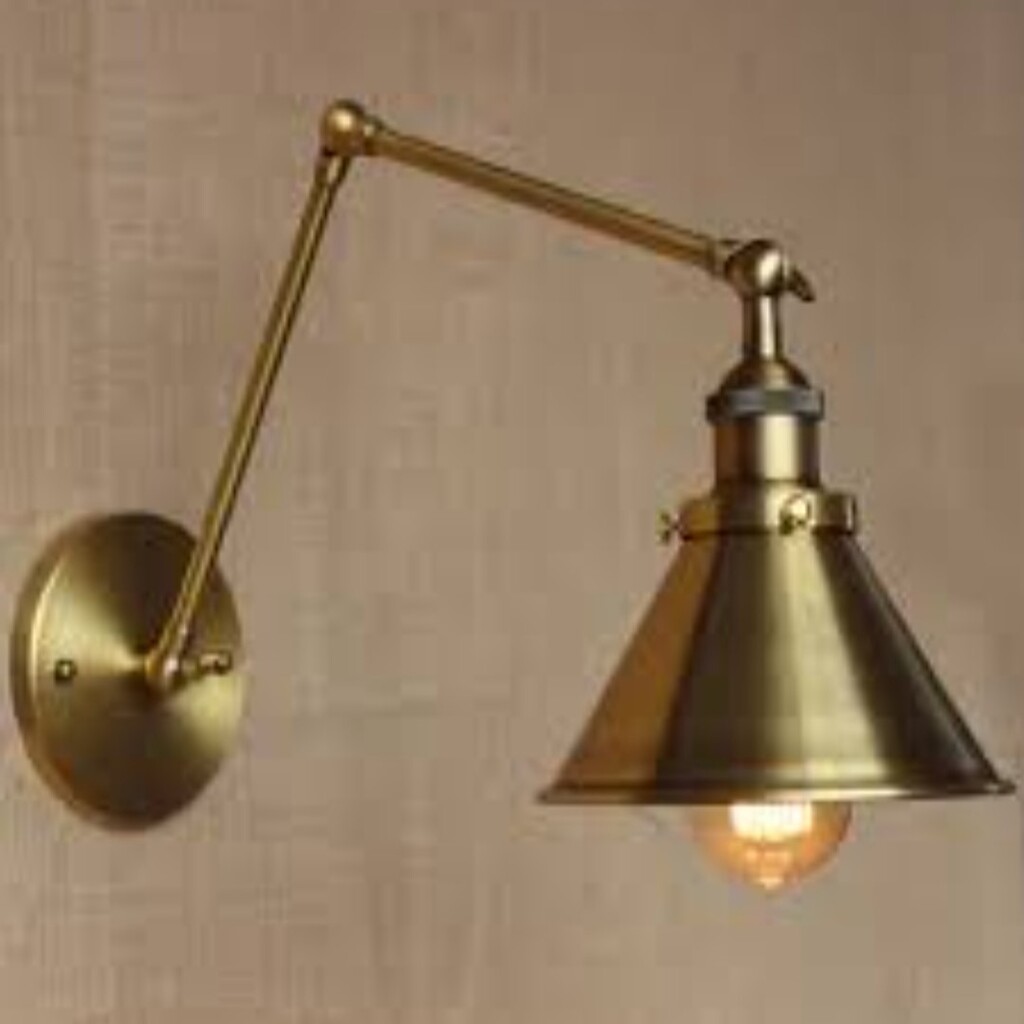 MYLİGHTS AKROBATİK ÜÇ MAFSALI ESKİTME KAPLAMA APLİK MYLİGHTS RUSTİK VİNTAGE APLİK