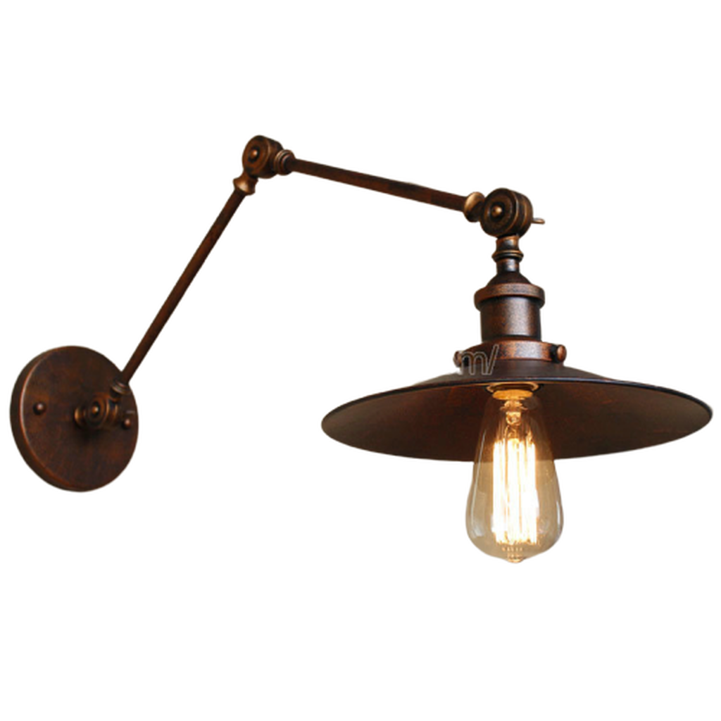 MYLİGHTS BAKIR ESKİTME ÜÇ MAFSALI AKROBAT APLİK 23 CM EN 