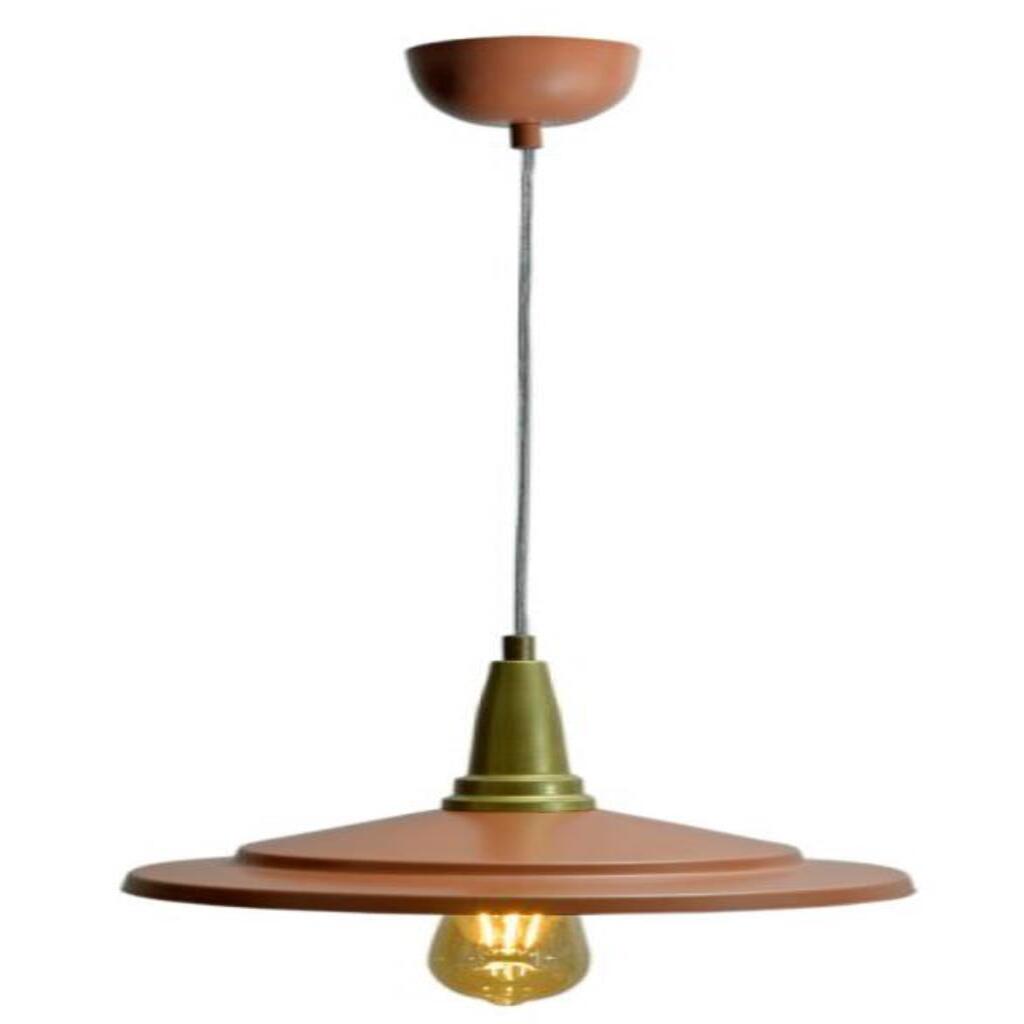 MYLİGHTS BAKIR VE ESKİTME TEKLİ METAL SARKIT AVİZE