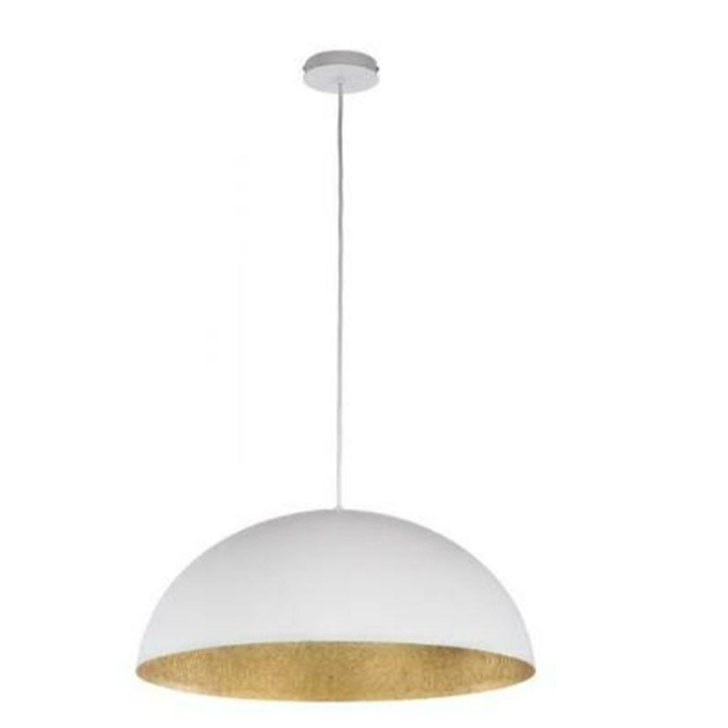 MYLİGHTS BEYAZ İÇİ ALTIN METAL SARKIT AVİZE 40 CM