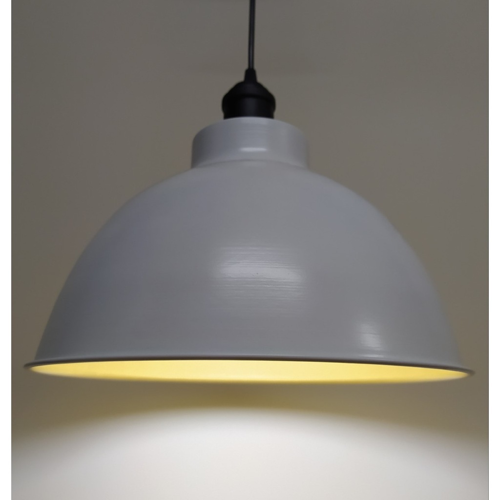 Mylights Beyaz İçi Altın Metal Sarkıt Avize Rustik Tekli (427560105)