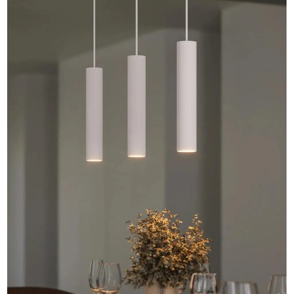 MYLİGHTS beyaz ada üstü led avize os-ram ledli 3000k üçlü led avize 