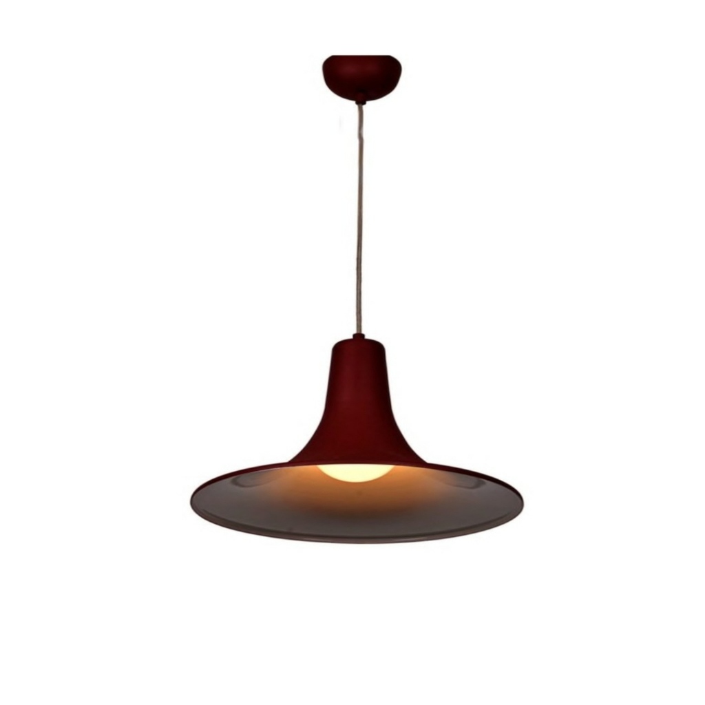 MYLİGHTS BORDO İÇİ BEYAZ METAL SARKIT AVİZE