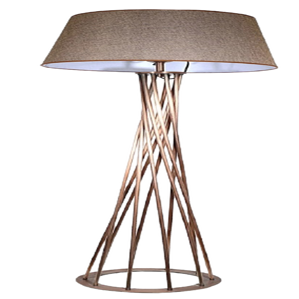 MYLİGHTS BRONZ ESKİTME BOYALI LAMBADER KÖŞE LAMBASI