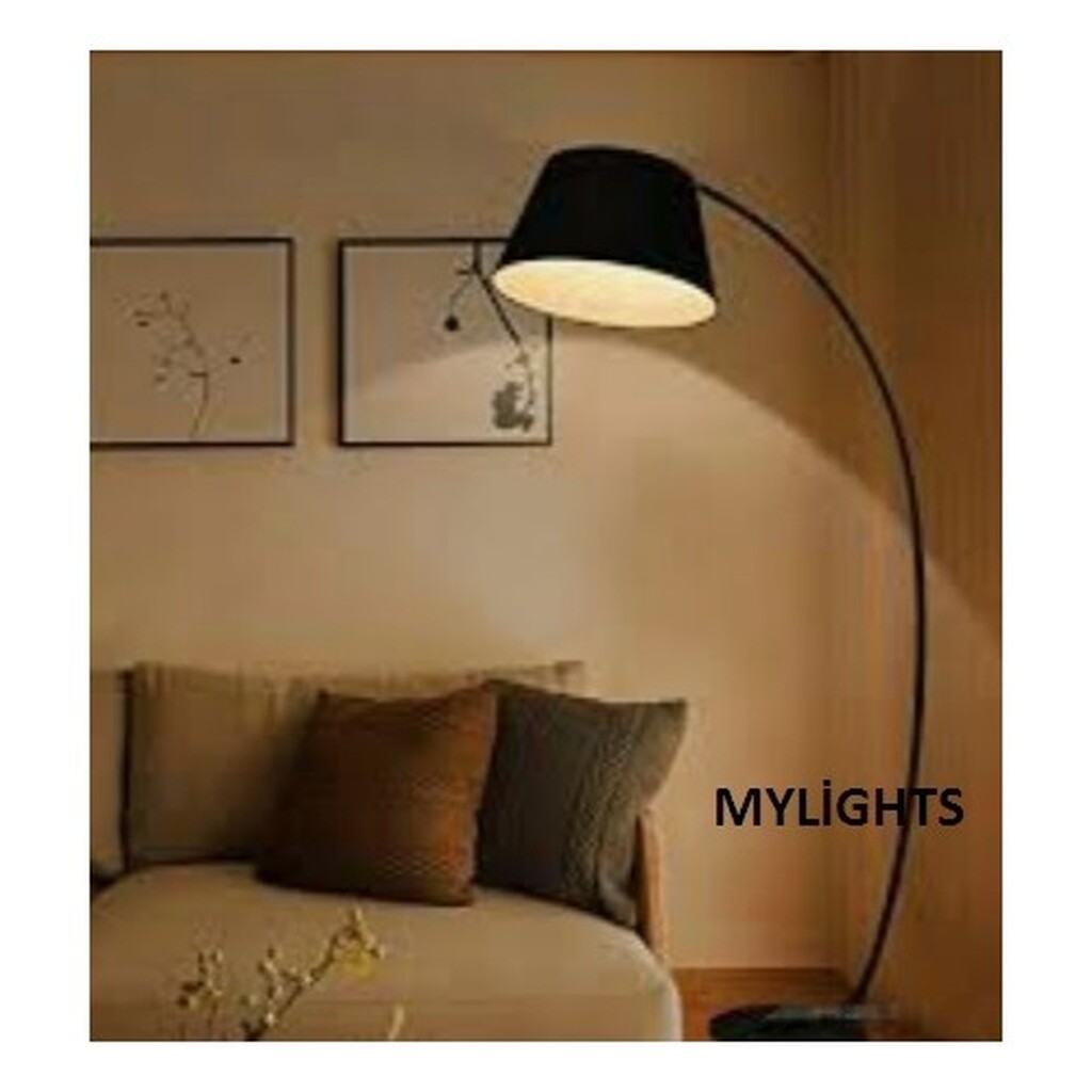 Mylights C Lambader Köişe Lambası Lambader Harekli Başlık Yerden Aydınlatma