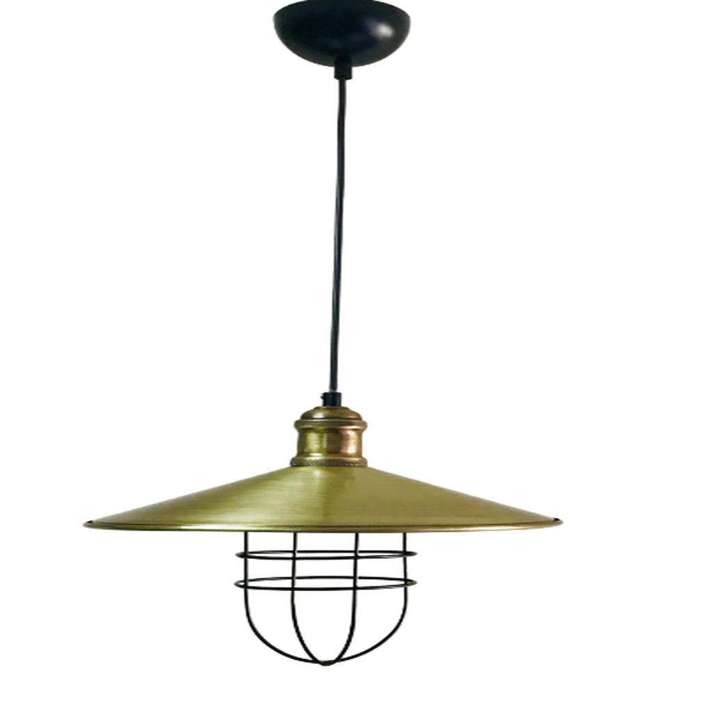 MYLİGHTS ESKİTME KAFES RUSTİK TEKLİ SARKIT 40 CM