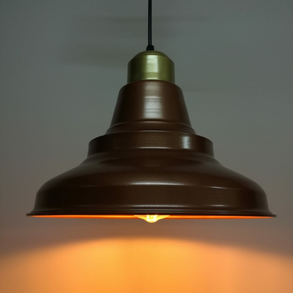 MYLİGHTS GOLD ASKILI MAT BAKIR RUSTİK RETRO MAT SARKIT AVİZE