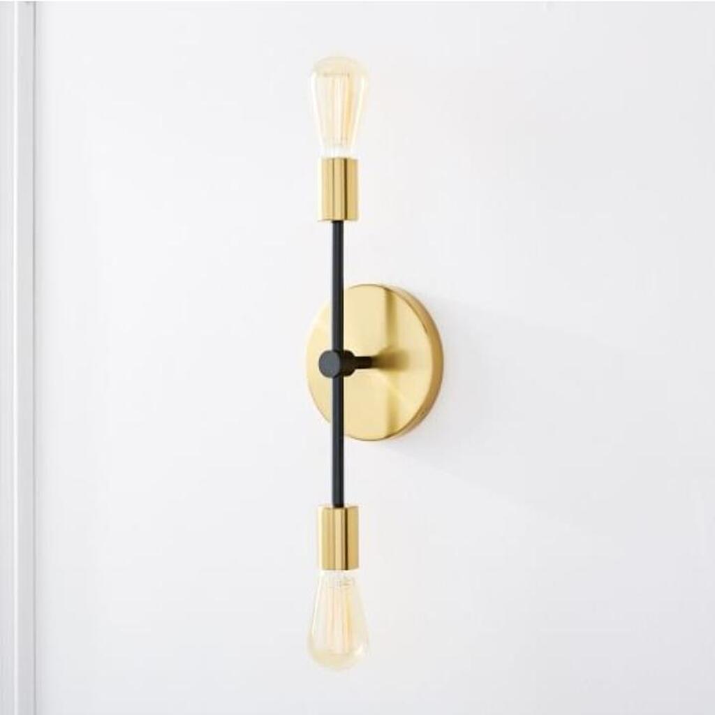 MYLİGHTS GOLD İKİLİ DUVAR APLİK RETRO RUSTİK APLİK 