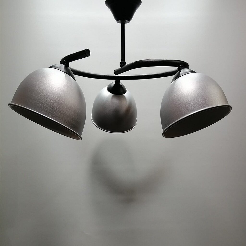 MYLİGHTS GRİ BAŞLIKLI METAL AVİZE ÜÇLÜ AVİZE