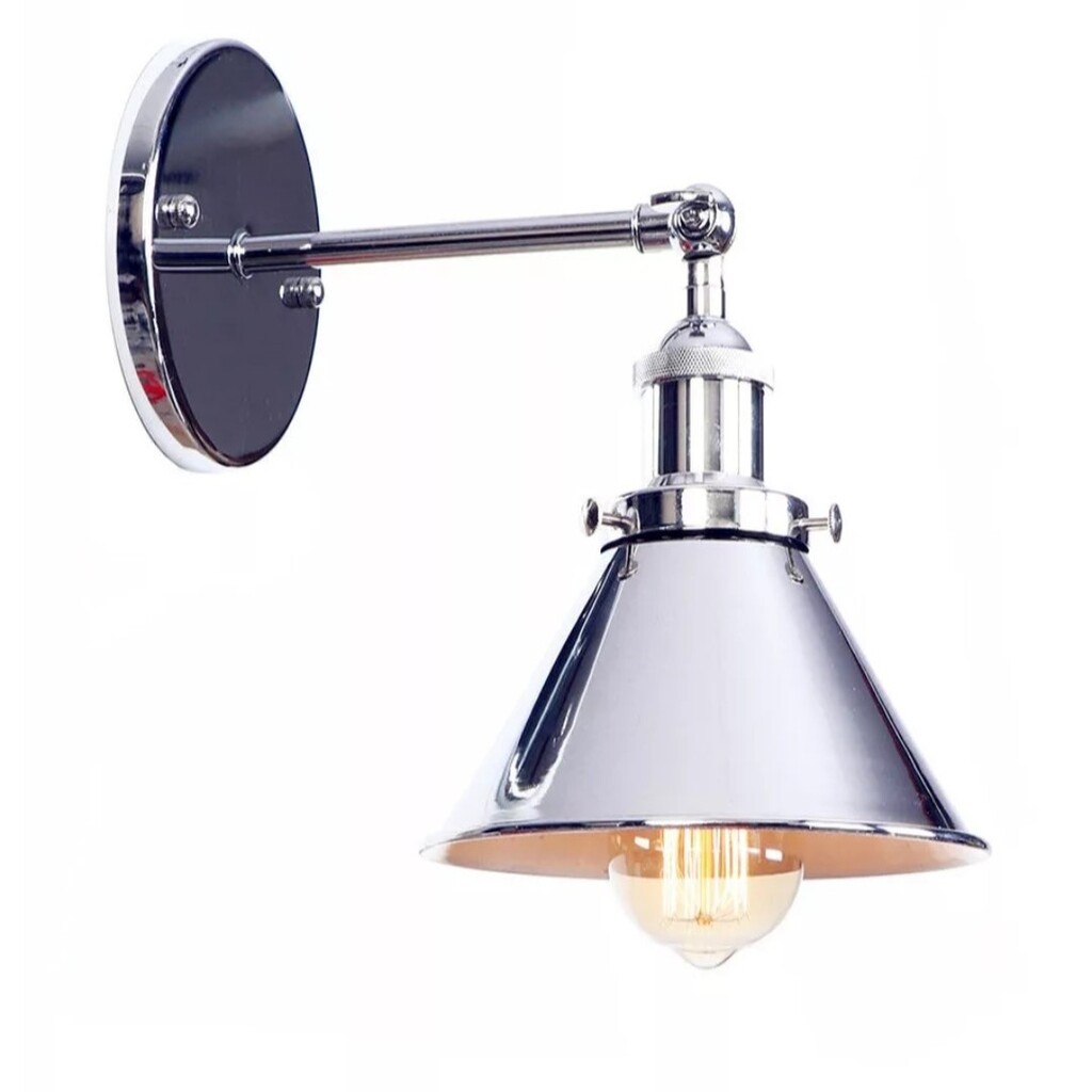 Mylights Gümüş Mafsalı Aplik Modern Aplik