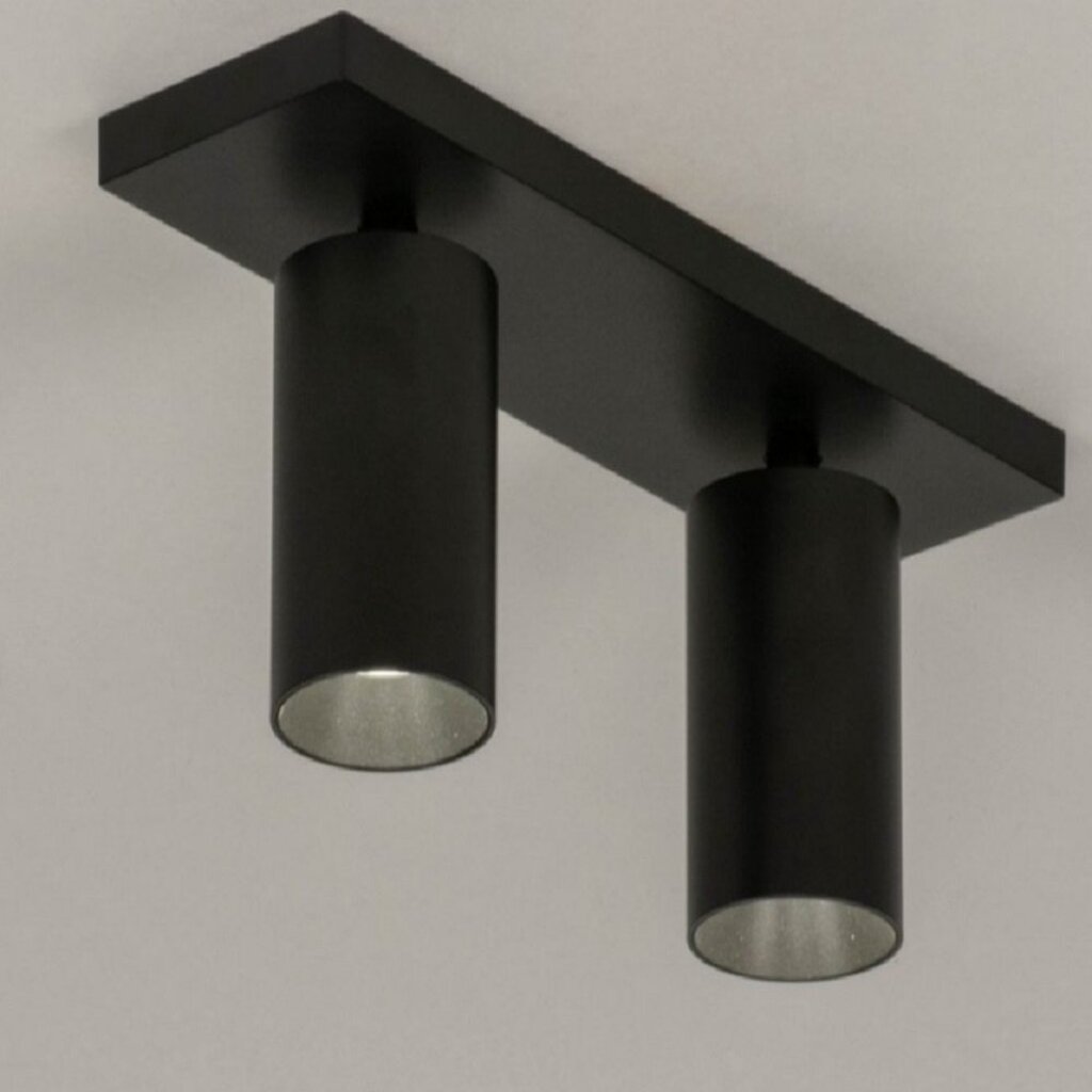 MYLİGHTS İKİLİ LED AVİZE LED SPOT LED ARMATÜR MAT SİYAH 