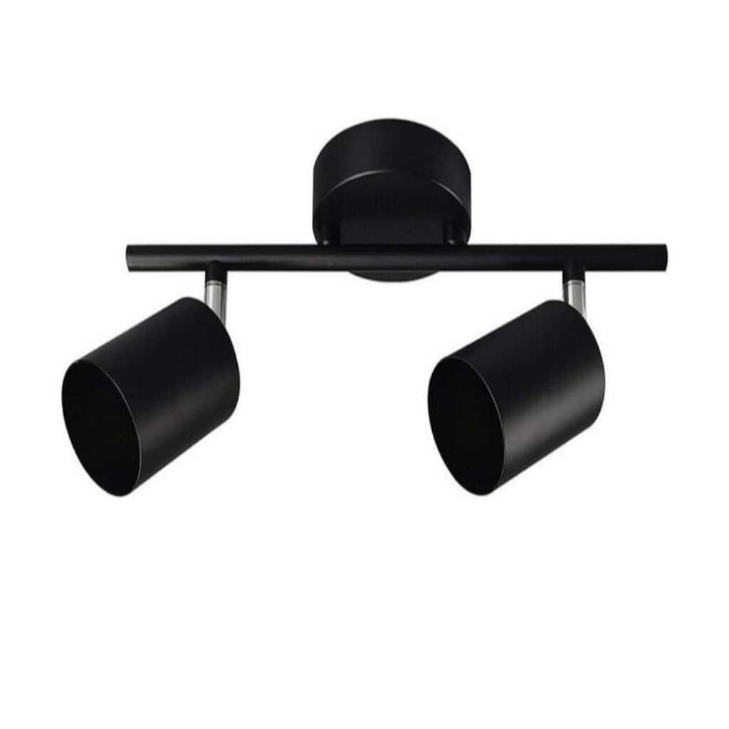 MYLİGHTSC AMPULLÜ İKİLİ LED SPOT APLİK AVİZE ARMATÜR HAREKLİ METAL GÜN IŞI LED AMPUL DAHİLDİR