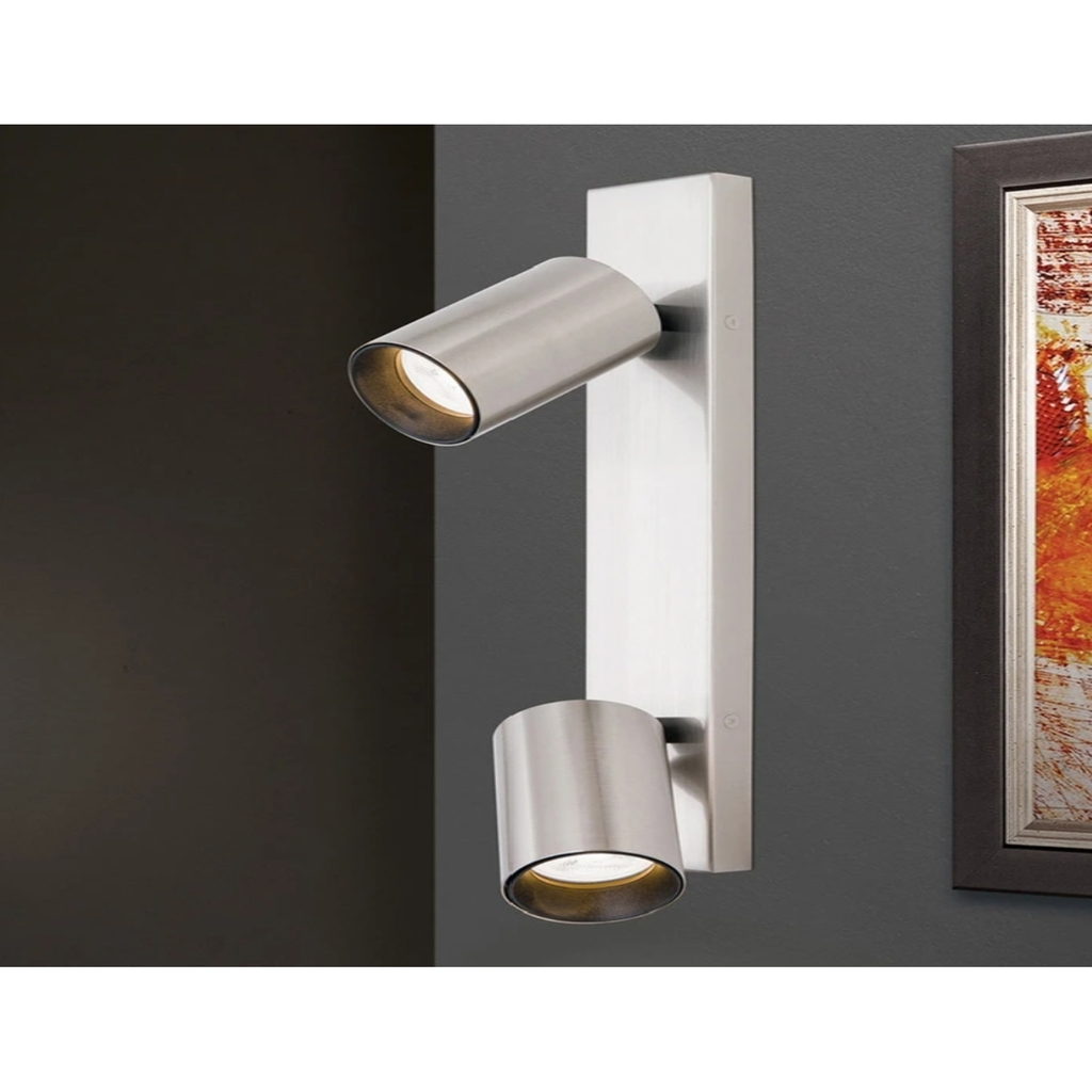 Mylights inox kaplama led spot tavan yada duvar led aplik avize (en kaliteli ampul ile sevk)