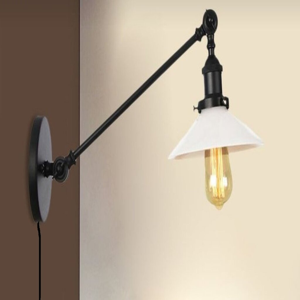 MYLİGHTS KABLOLU AHANATARLI FİŞLİ DUVAR APLİK OKUMA LAMBASI APLİK