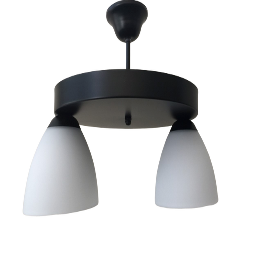 MYLİGHTS KAMPANYA RETRO İKİLİ OPAL AVİZE