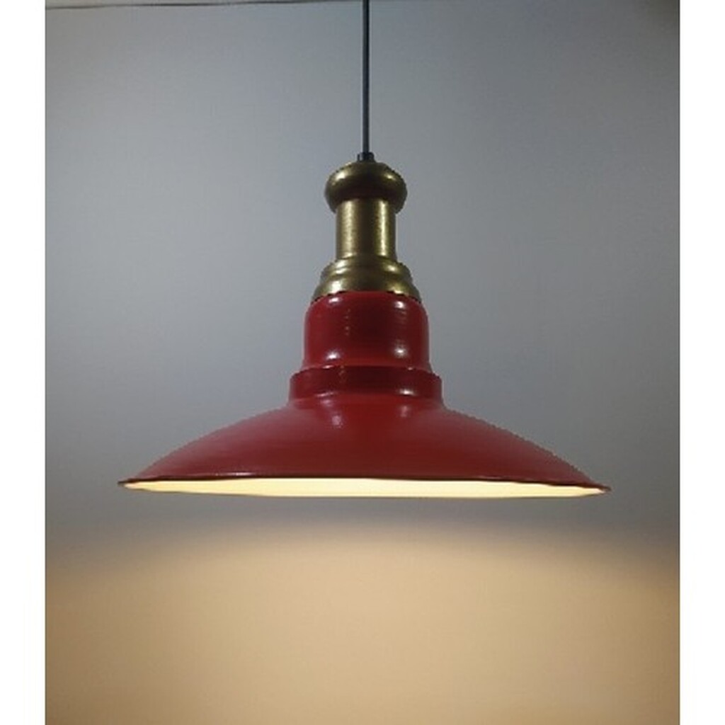 Mylights Kırmızı Vintage Metal Sarkıt Avizeler Mylights Sarkıt Avizeler