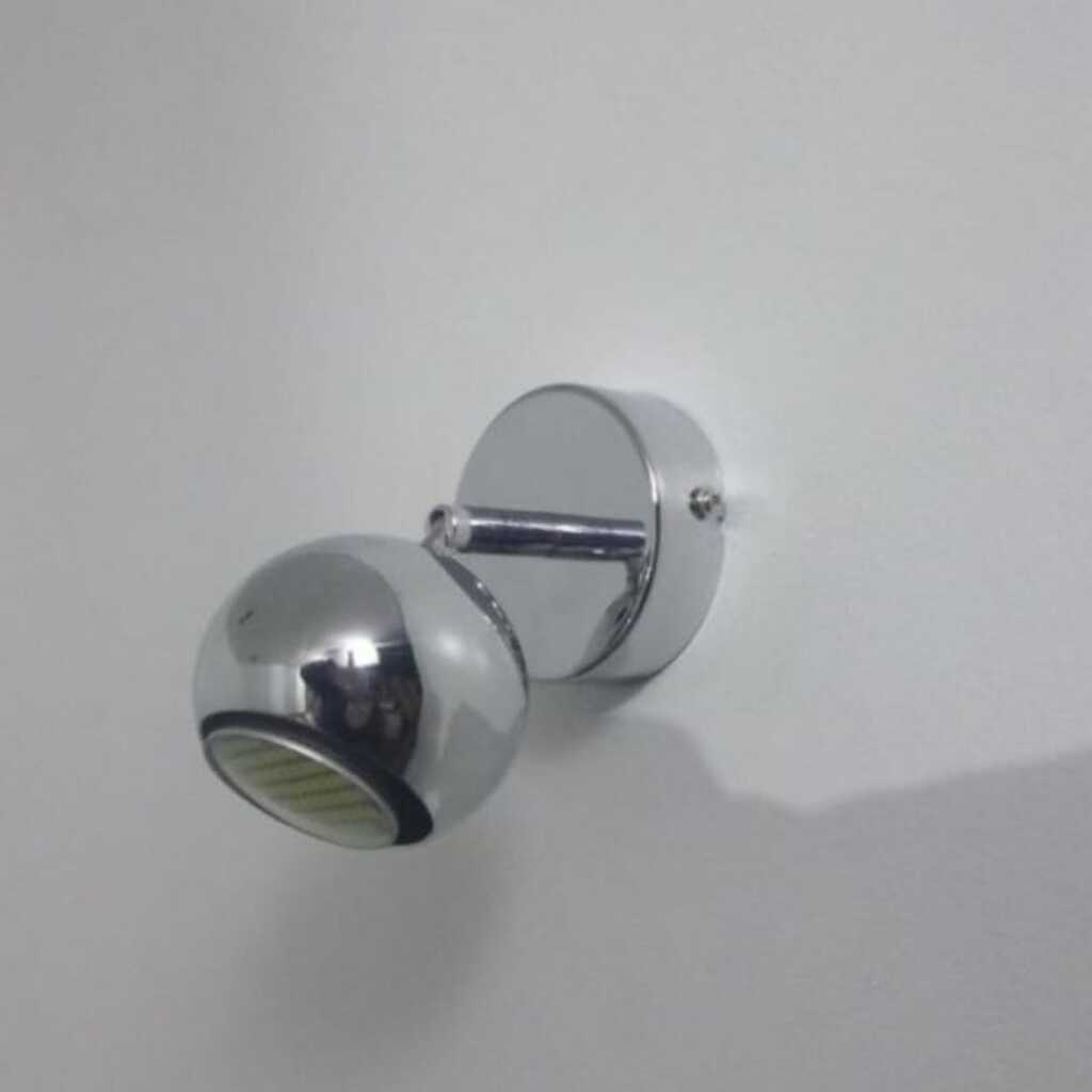 mylights krom spot tekli kure gun ısıgı ampullu hareketli duvar aplik gece lambası okuma lambası led aplik 