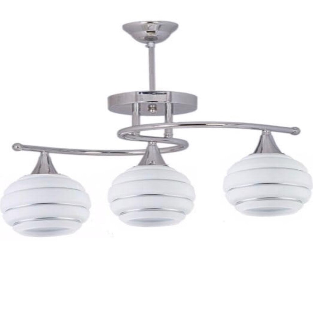 MYLİGHTS KROM ÜÇLÜ MODERN SPOR AVİZE TAVAN AVİZE