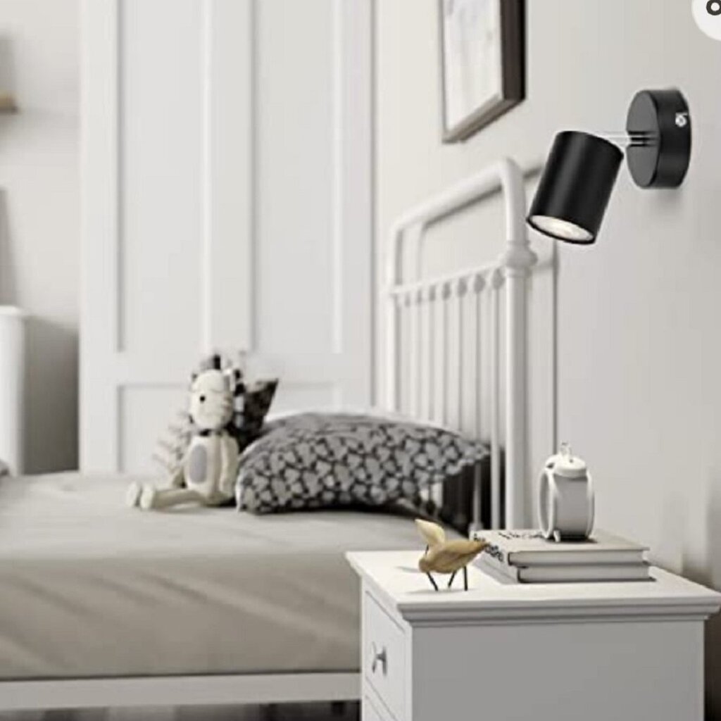 MYLİGHTS LED APLİK LED SPOT METAL SİYAH HARELETLİ DUVAR APLİK GÜNIŞIĞI LEDLİ 