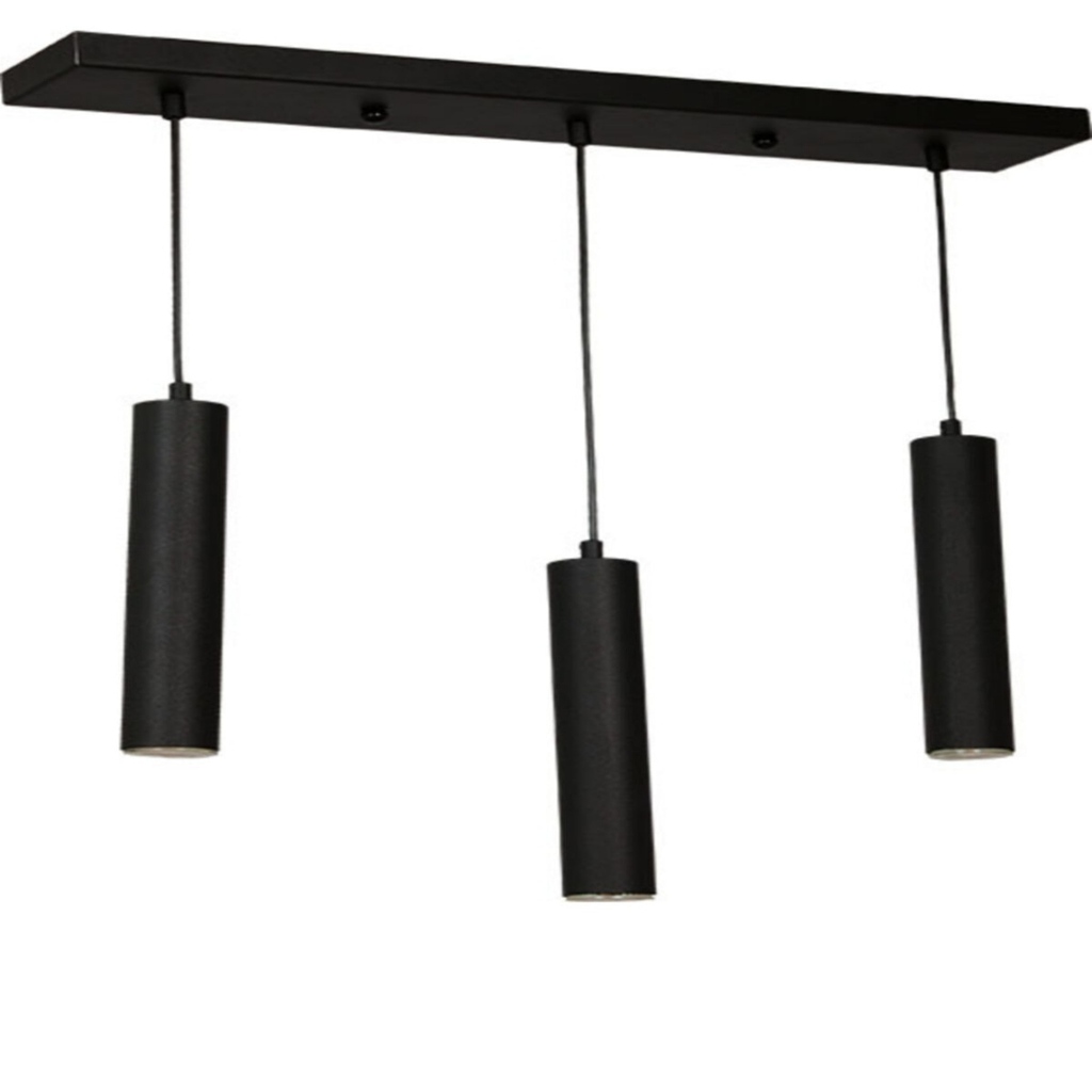 MYLİGHTS LED AVİZE SIRALI ÜÇLÜ GU 10 DUYLU GÜNIŞIĞI LED AVİZE AMPUL DAHİLİDİR