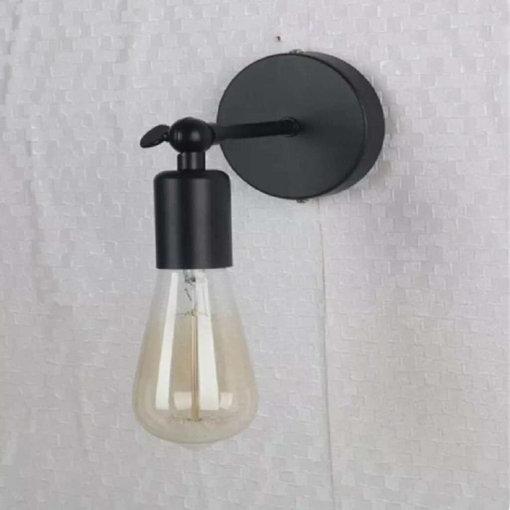 MYLİGHTS MAFSALI HAREKETLİ MAT SİYAH DUVAR APLİK GECE LAMBASI OKUMA LAMBASI 