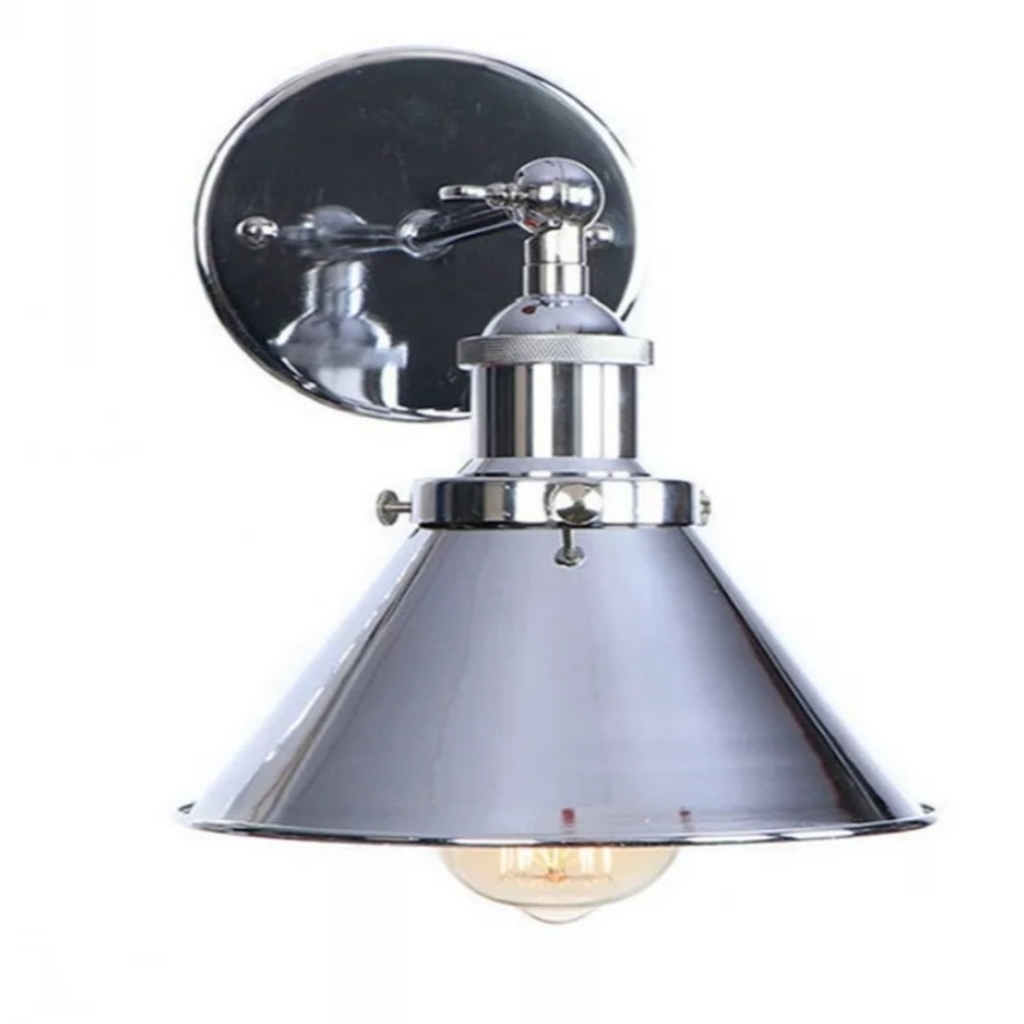 MYLİGHTS MAFSALI MODERN GÜMÜŞ APLİK 18CM EN